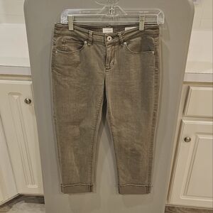 J Jill Denim Lds Cropped Pants